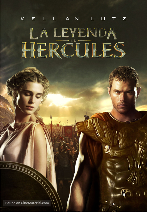 The Legend of Hercules - Argentinian DVD movie cover