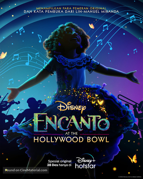 Encanto at the Hollywood Bowl - Indonesian Movie Poster