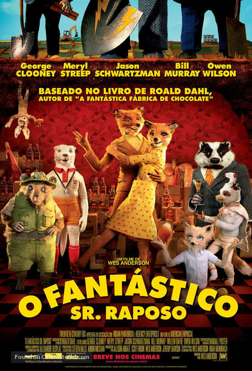 Fantastic Mr. Fox - Brazilian Movie Poster