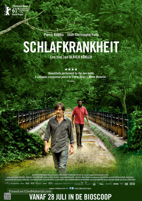 Schlafkrankheit - Dutch Movie Poster