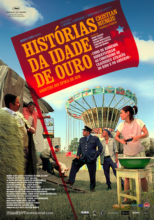 Amintiri din epoca de aur - Portuguese Movie Poster
