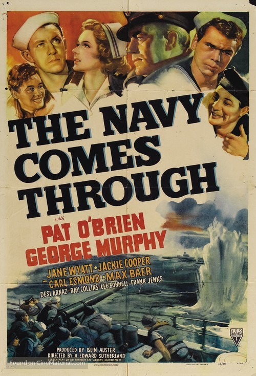 The Navy Comes Through - Movie Poster