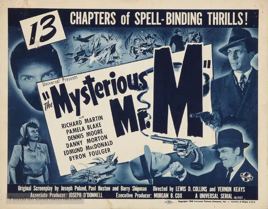 The Mysterious Mr. M (1946) movie poster