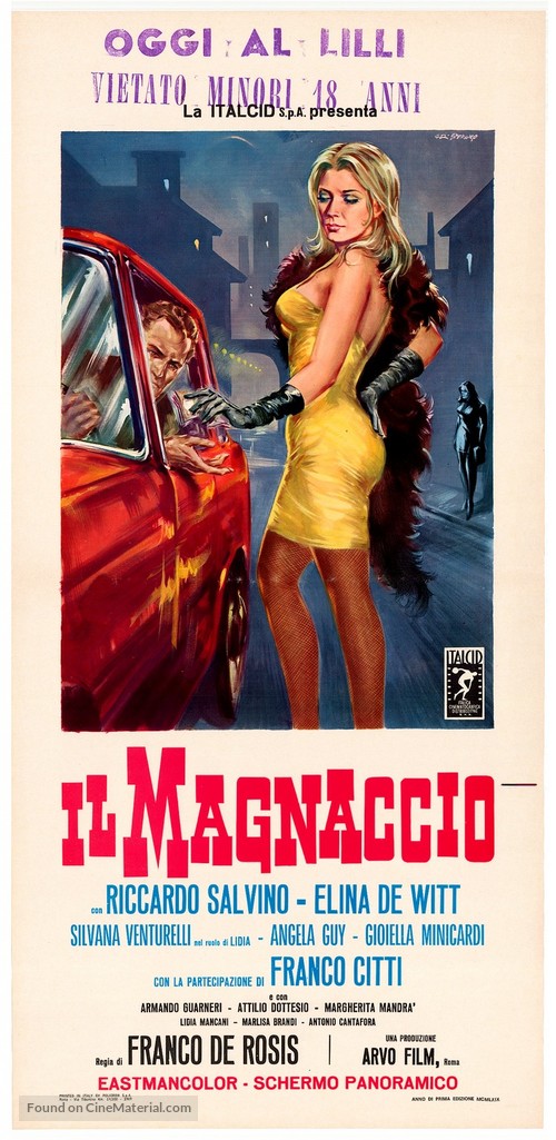 Il magnaccio - Italian Movie Poster