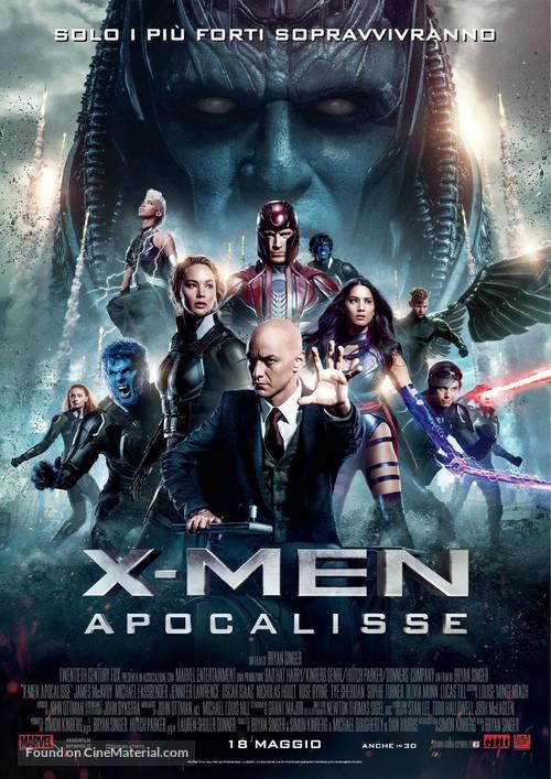 X-Men: Apocalypse - Italian Movie Poster