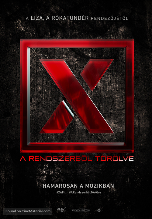 X. - Hungarian Movie Poster