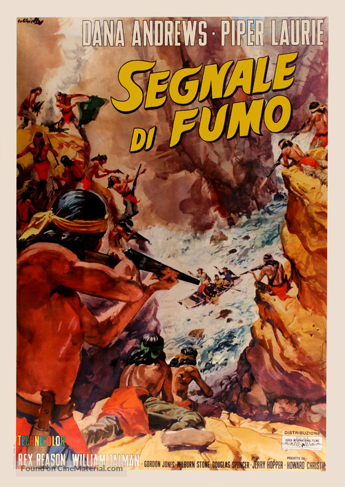 Smoke Signal - Italian Movie Poster