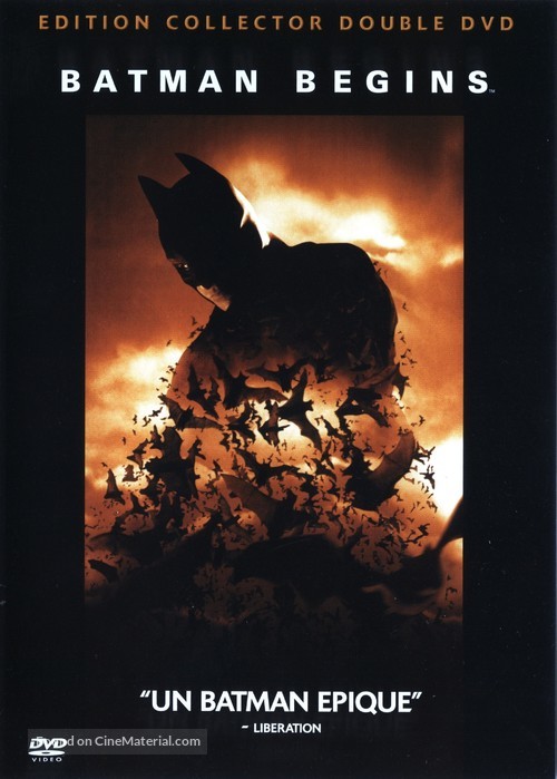 Batman Begins - French DVD movie cover