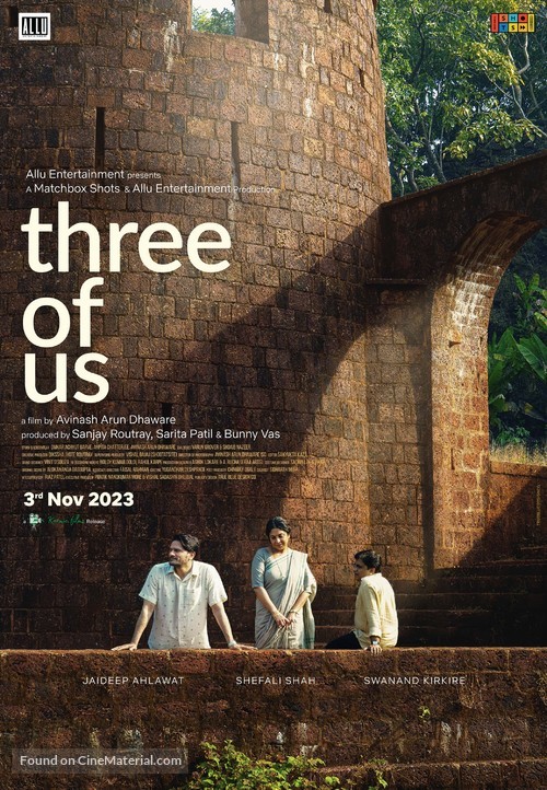 Three of Us - Indian Movie Poster