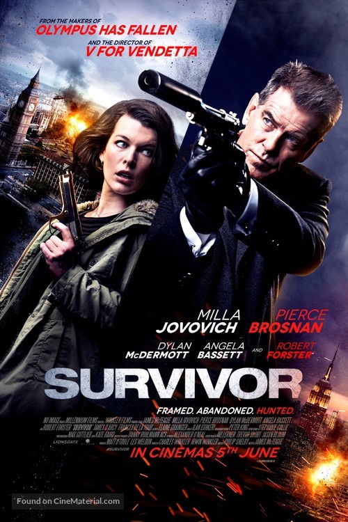 Survivor - British Movie Poster