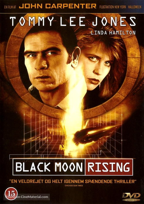 Black Moon Rising - Danish DVD movie cover