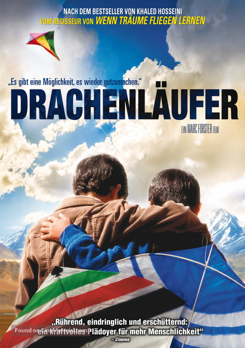 The Kite Runner - German DVD movie cover