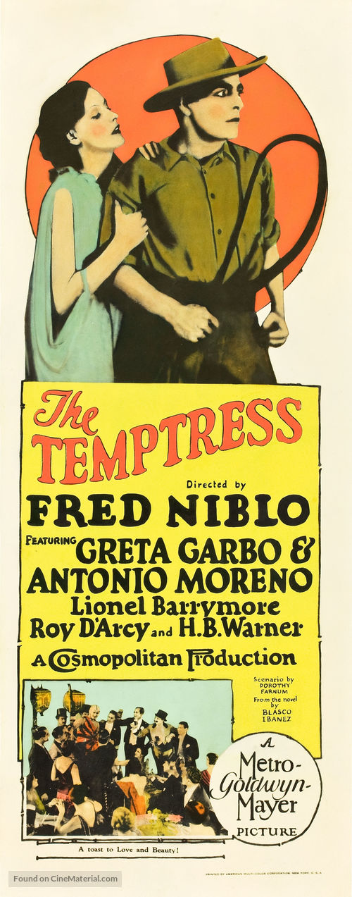 The Temptress - Movie Poster