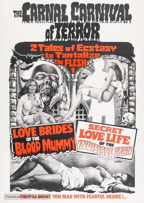 El secreto de la momia egipcia - Combo movie poster