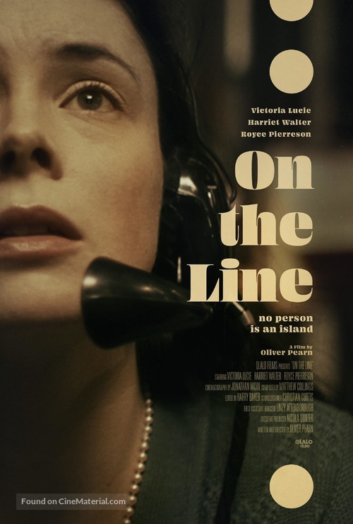 On the Line - British Movie Poster