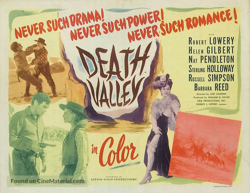 Death Valley - Movie Poster