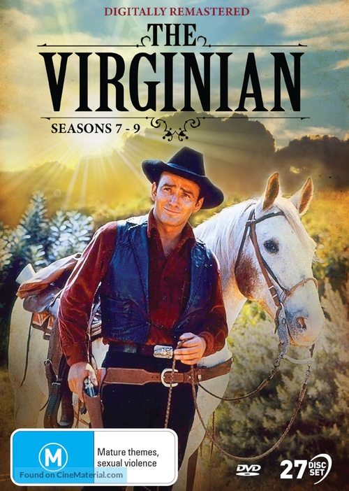 &quot;The Virginian&quot; - Australian DVD movie cover