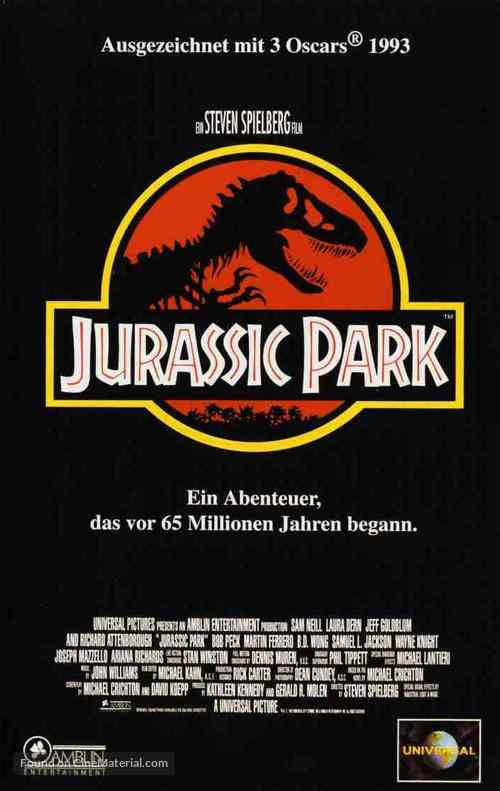 Jurassic Park - German Movie Cover