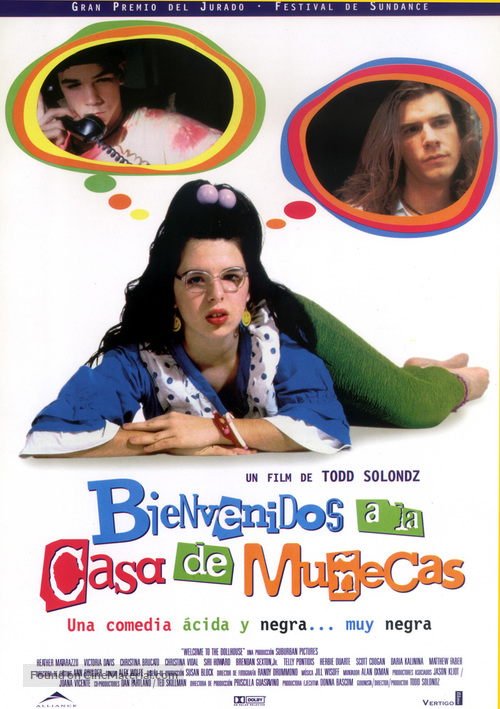 Welcome to the Dollhouse - Spanish Theatrical movie poster