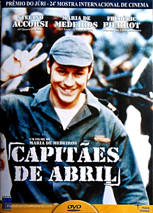 Capit&atilde;es de Abril - Brazilian DVD movie cover
