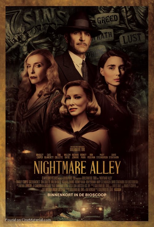 Nightmare Alley - Dutch Movie Poster