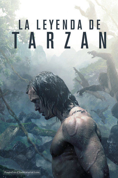 The Legend of Tarzan - Mexican DVD movie cover