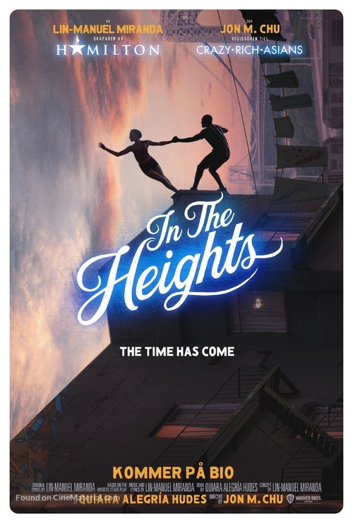 In the Heights - Swedish Movie Poster