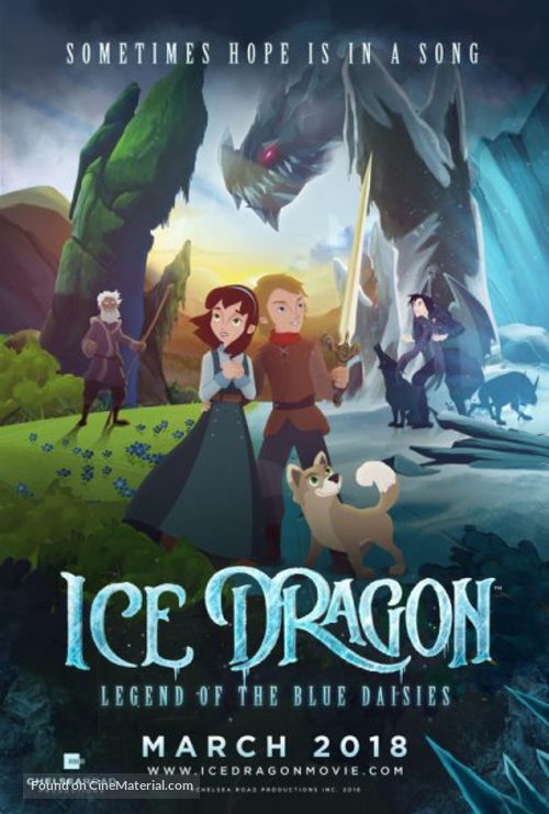 Ice Dragon: Legend of the Blue Daisies - Canadian Movie Poster