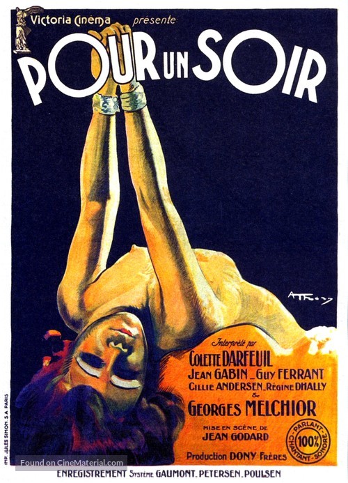 Pour un soir..! - French Movie Poster