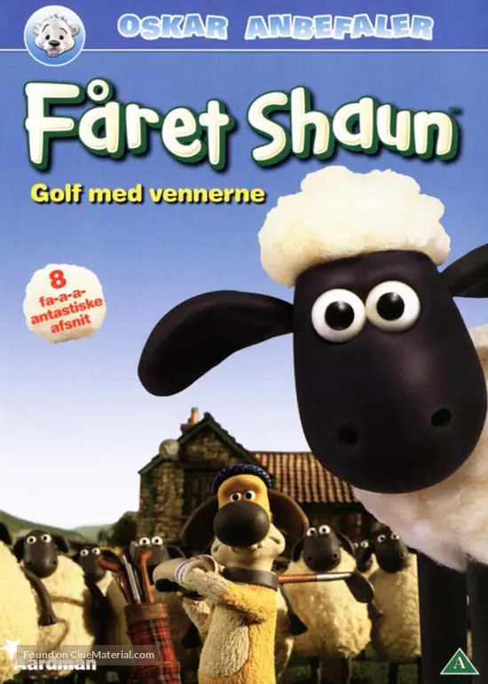 &quot;Shaun the Sheep&quot; - Danish DVD movie cover