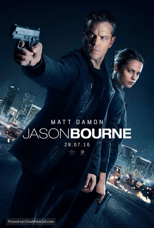 Jason Bourne - Thai Movie Poster