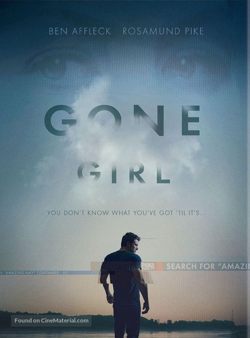 Gone Girl - DVD movie cover