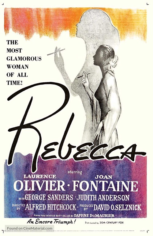 Rebecca - Re-release movie poster