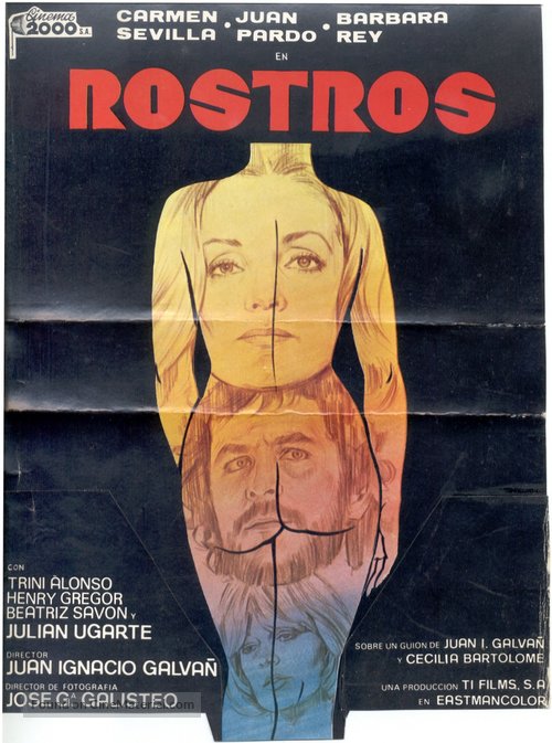 Rostros - Spanish Movie Poster