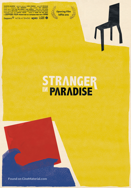 Stranger in Paradise - Dutch Movie Poster
