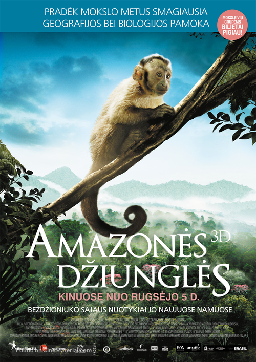 Amazonia - Lithuanian Movie Poster