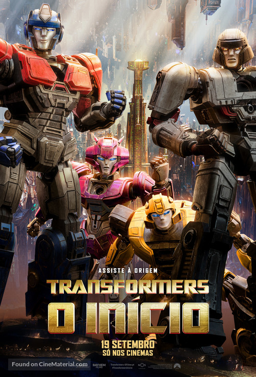 Transformers One - Portuguese Movie Poster