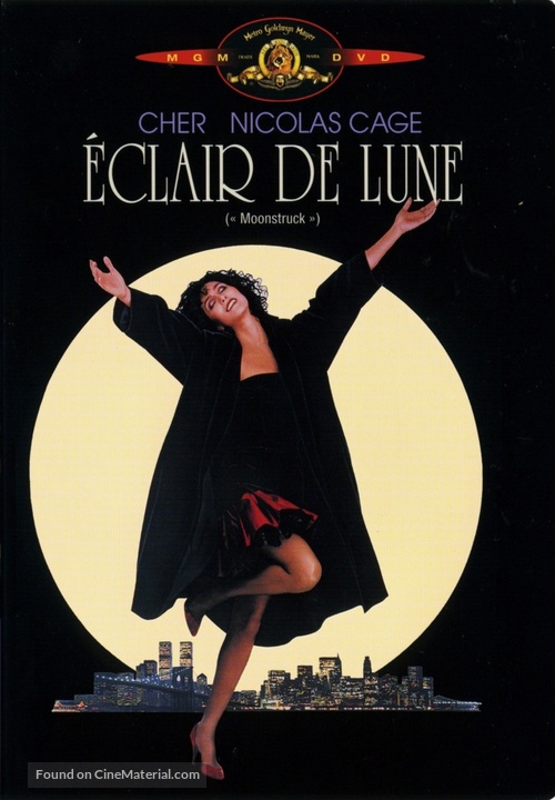 Moonstruck - French DVD movie cover