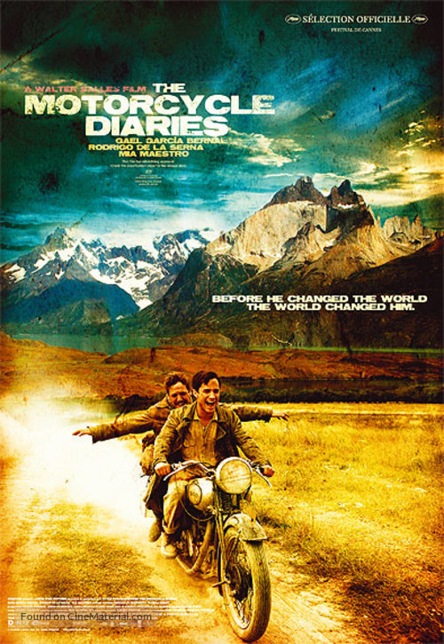 Diarios de motocicleta - Australian Movie Poster