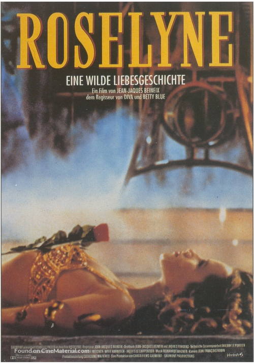 Roselyne et les lions - German Movie Poster