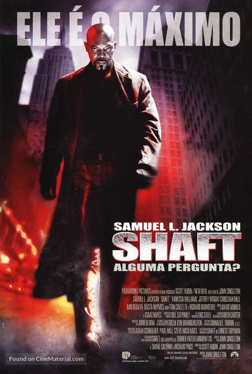 Shaft - Brazilian Movie Poster