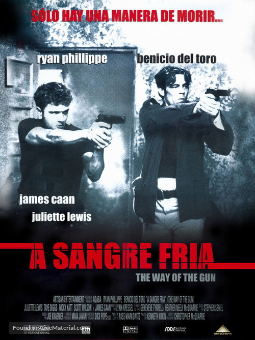 The Way Of The Gun - Mexican Movie Poster