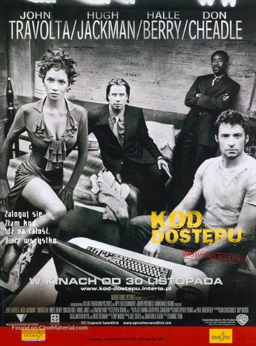 Swordfish - Polish Movie Poster