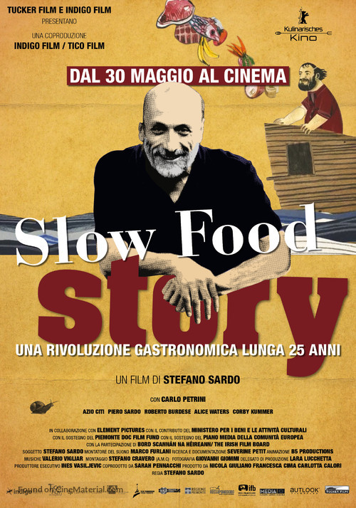 Slow Food Story - Italian Movie Poster