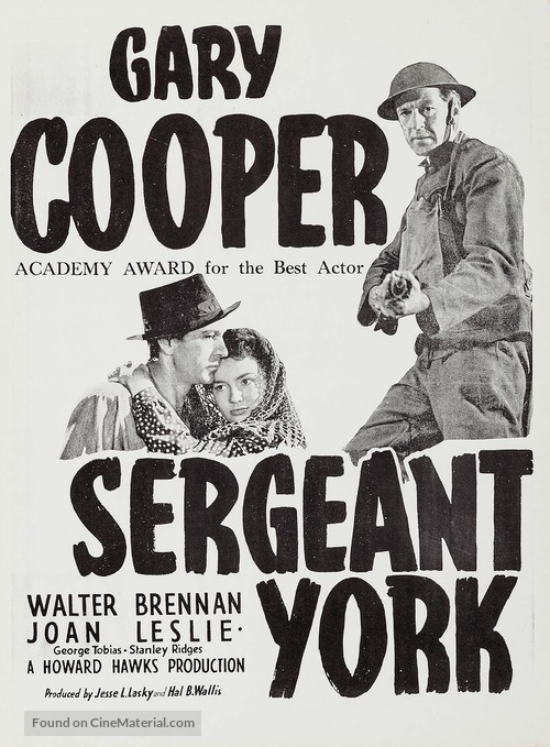 Sergeant York - Australian Movie Poster