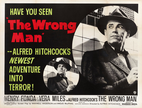 The Wrong Man - British Movie Poster