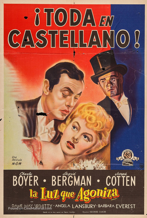 Gaslight - Argentinian Movie Poster