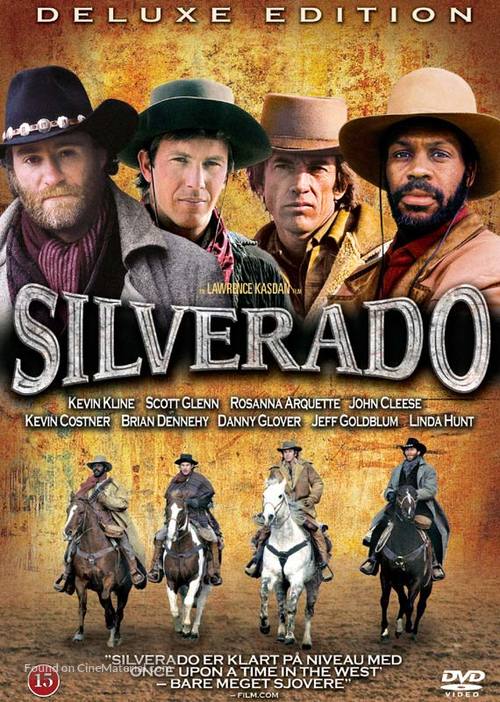 Silverado - Danish DVD movie cover