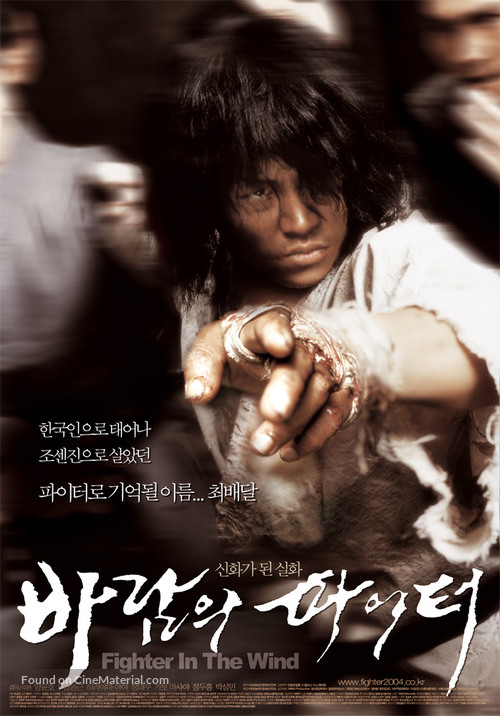 Baramui Fighter - South Korean Movie Poster