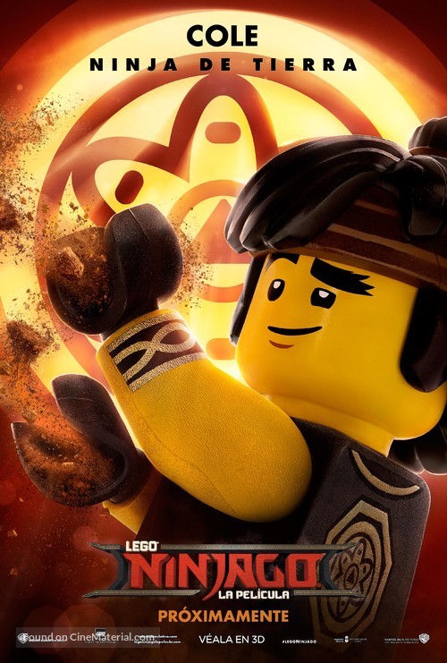 The Lego Ninjago Movie - Mexican Movie Poster